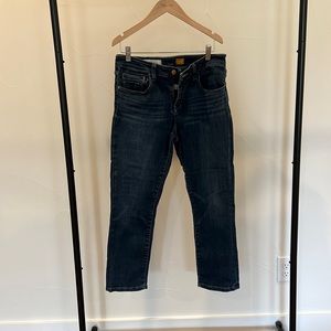 PILCRO AND THE LETTERPRESS cropped slim fit jeans
